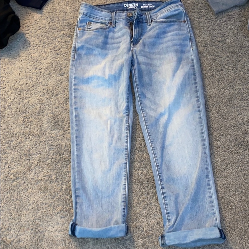 light washed jeans